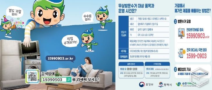 평택시 중소형 폐가전제품 재활용 촉진을 위한 배출 및 수거 체계 구축