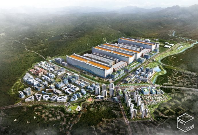 용인 반도체클러스터 일반산업단지 조감도