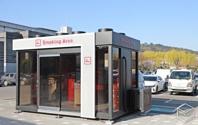 수원시 팔달구, '간접흡연 제로(ZERO)' 정화형 스마트 흡연부스 설치