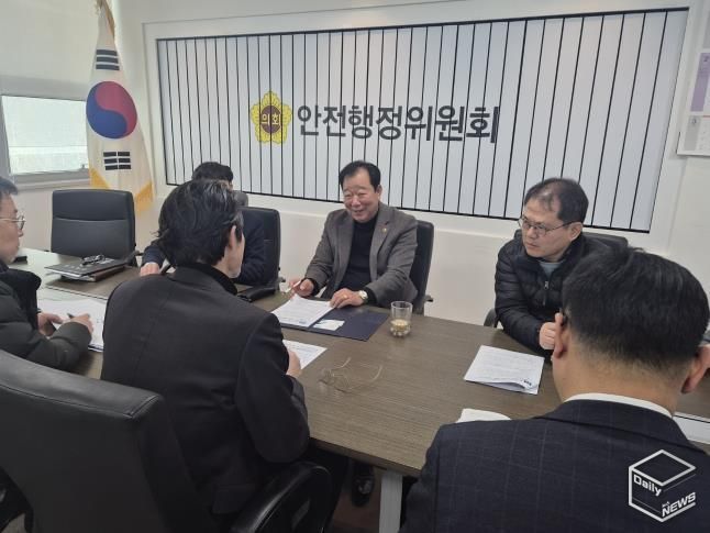 경기도의회 임상오의원, 제주항공 사고 대응 관련 예비비 사용 점검