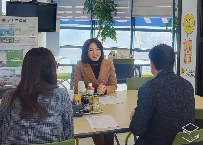 이혜원 의원, 양평시니어클럽 사업 관련 정담회 진행