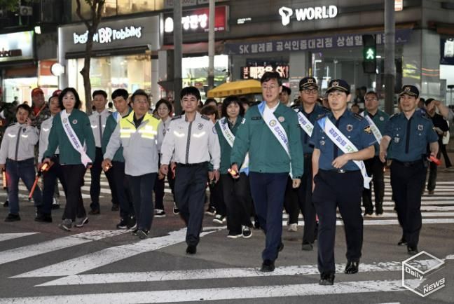 안산시, 한대앞역 일원 민·관·경 합동 순찰… 시민안전모델 가동