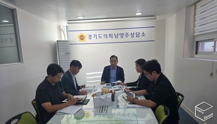 경기도의회 김창식 부위원장, 용암천 별내지역 재해복구사업 도비 1억 원 확보·신속 추진 점검