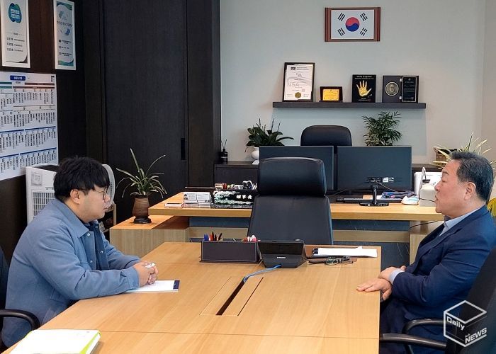 유호준 의원, 신용보증재단 이사장 만나 본사 다산동 이전 논의