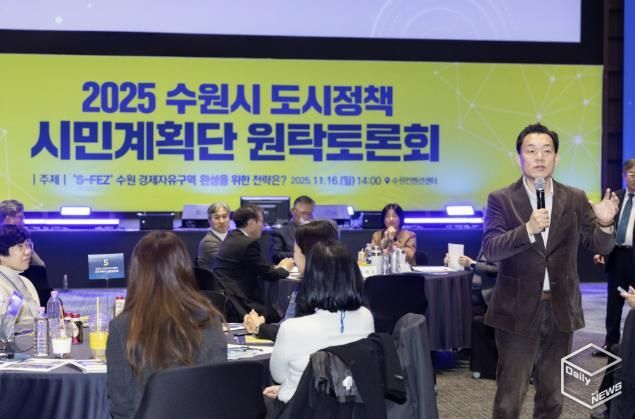 이재준 시장이 인사말을 하고 있다.