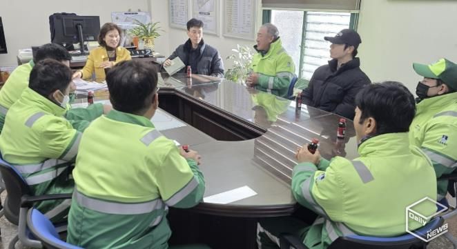 수원시 장안구 조원1동, 가을철 맞아 환경관리원 간담회 개최
