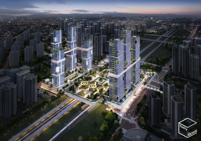 복합환승센터 조감도