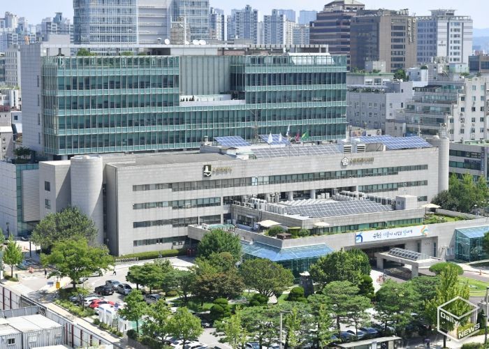 수원시청사 전경