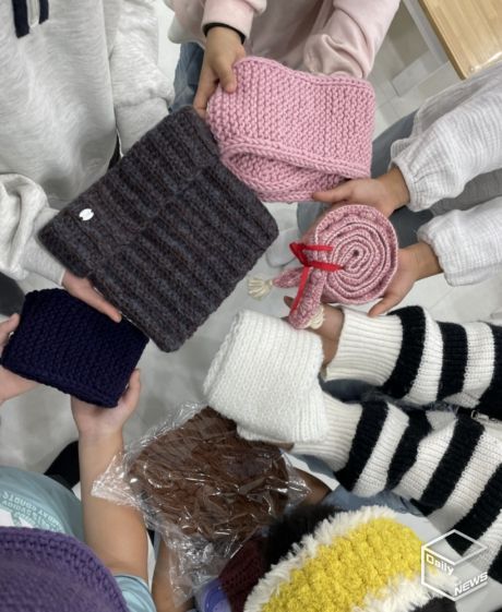 평택시 오성 지역아동센터, “방한용품” 기부 행사