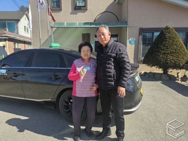 버스요금 수준의 요금으로 탈 수 있는 경기복지택시 이용자 지난해 첫 100만명 돌파