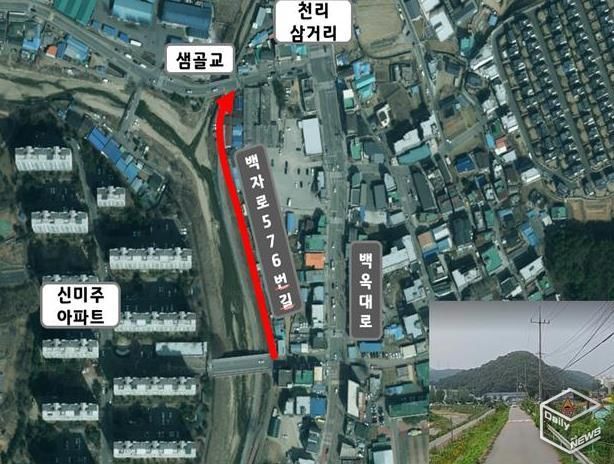 백자로 576번길 위치도