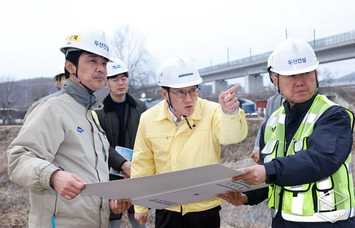 화성특례시, 해빙기 철도 건설 현장 안전 점검 실시